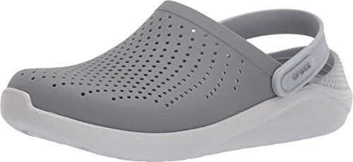 Crocs Literide Clog, Unisex-Erwachsene Clogs, Grau (Smoke/Pearl White 06j), 36/37 EU