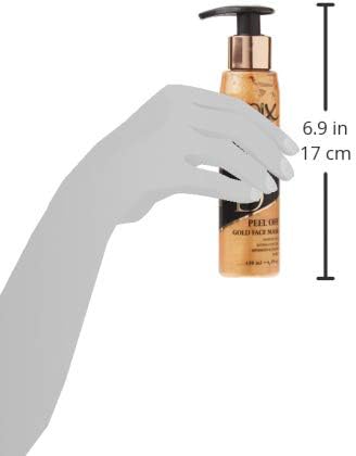 ZENIX PROFESSIONAL PEEL OFF GOLD FACE MASK PURIFIES SKIN REFINES TEXTURE MINIMIZES& CLEANS PORE- 130 ML, 130 ml (Pack of 1) - Image 4