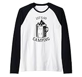 Let's Go Camping Kaffeetasse Berge Wandern Raglan