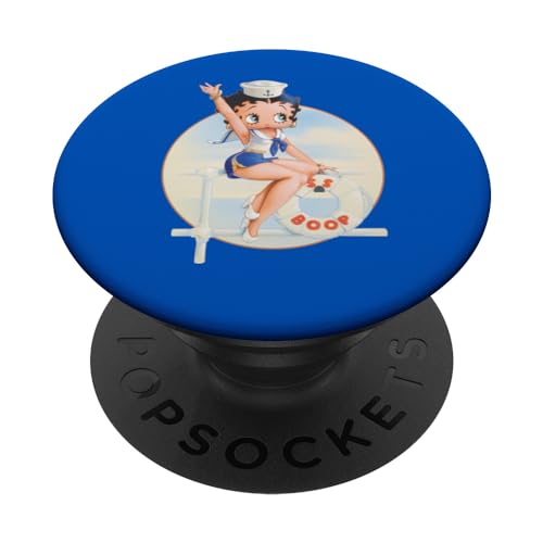 Pin-Up nautique Betty Boop Sailor PopSockets PopGrip Adhésif