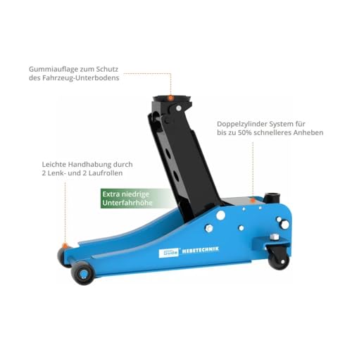 Güde Rangierwagenheber Wagenheber Grh 2,5/510 L # 18033, Auto