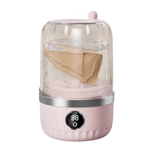 Mini Lavadora - Aparato De Limpieza De Ropa 1 L, Limpiador De Telas Portátiles, Electrodomésticos Compactos | Lavadora De Ropa Interior Para Pisos, Dormitorios, Viajes, Camping, H