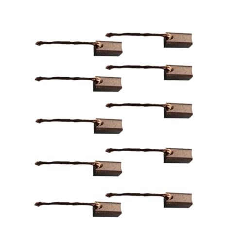 Balais de carbone pour micromoteur et élévateur de verre 4x5x10 mm avec cuivre x10