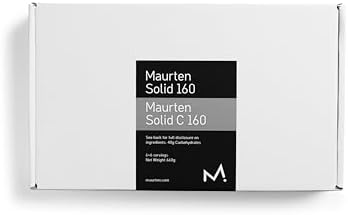 Maurten Energy Bar Mix Box 6x Solid 160, 6x Solid C160 - Box with 2 Mini-Bars on Oat-Rice Base - Power Bar with 40 g Carbohydrates for Endurance Sports like Marathon - Low Fiber, Vegan, Gluten-Free