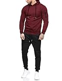 COOFANDY Men's Tracksuit 2 Piece Hooded Athletic Sweatsuits Casual Running Jogging Sport Suit Sets