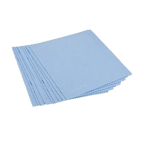 KICHOUSE 80 Paños Microfibra Gafas Limpiagafas De Limpieza Paños De Limpieza Microfibra Pantallas