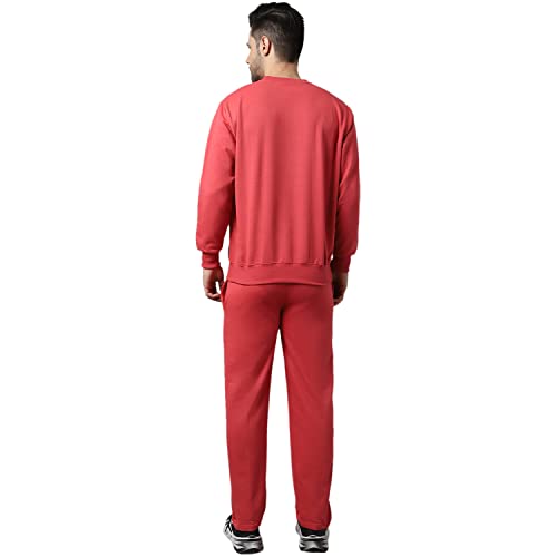Image of Mack Jonney Fleece Solid Tracksuit Co-ord Set for Men- SW RN LOWER 02-P