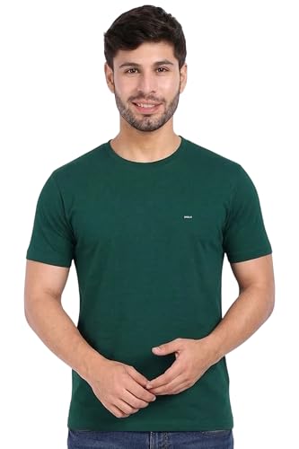 Image of EXCELLO Men's 100% Pure Cotton T-Shirt || Super Soft, Breathable, Premium Material.