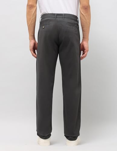 Image of U.S.Polo Association Men's Twill Riley Straight Fit Trousers (USTRO0634S Dark Grey 34)