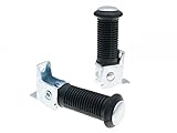Fußrasten Satz Sozius für Simson S50, S51, S53, S70, S80, S83, Schwalbe