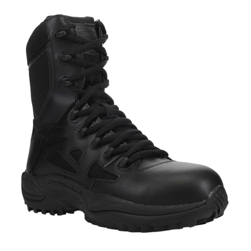 Image of Reebok Work Rapid Response RB 8 inch CT Boot Women's Boot, 10 C /D US, Black