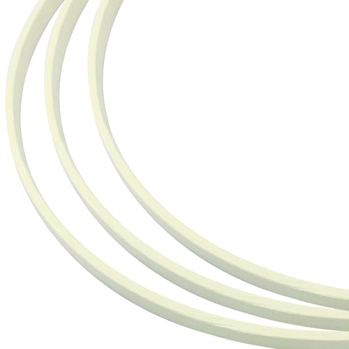 Image of Hitefu 10 Inch Bamboo Floral Hoop Rings, 6 Packs (26cm) | Large Wooden Embroidery Hoops, For Crafts, Dream Catcher, Wedding & Hanging, Wreath