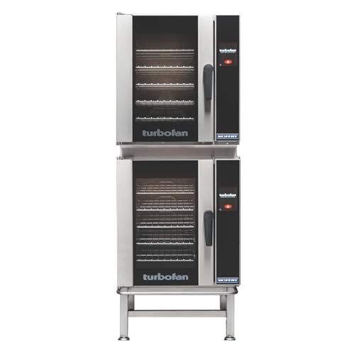 Moffat E32T5/2 Stainless Steel Convection Oven, Electric Full Size 2 Deck 208v/60/1-ph