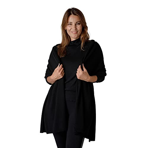 Bufanda de cachemira grande unisex, el regalo de Navidad perfecto hecho en Italia