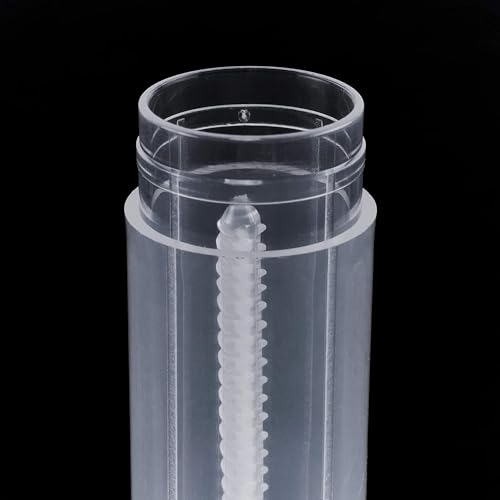 Image of JERN 5 Grams Clear Empty Plastic Lip Gloss Lip Balm Cream Tubes Lipstick Refillable Bottles Cosmetic Containers Set (Pack of 10)