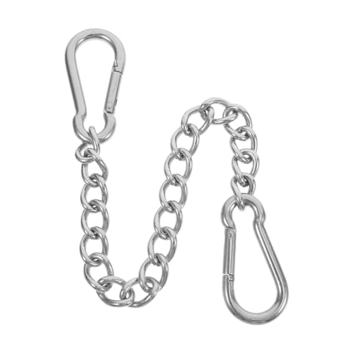 VICASKY Sturdy 30cm Long Swing Chain 4mm Stainless Steel for Outdoor Hammock Chair Swing Mount and Tree Straps