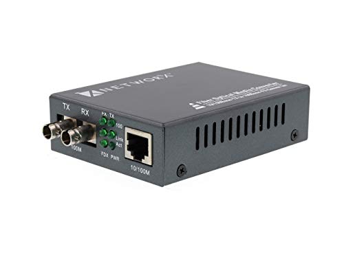 Networx Fiber Media Converter - UTP to 100Base-SX - ST Multimode, 2km, 850nm