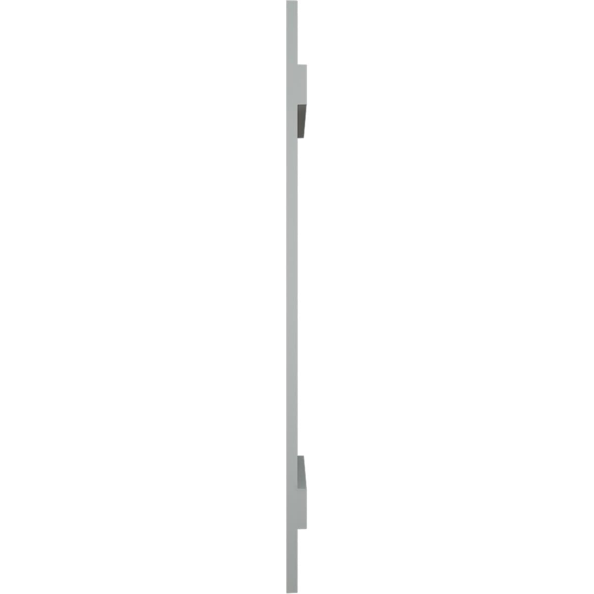 Lifetime LJ4S14X03500PL Lot de 2 volets en vinyle standard à quatre joints avec verrous d'installation et vis assorties (par paire), 35,6 cm, hauteur 945