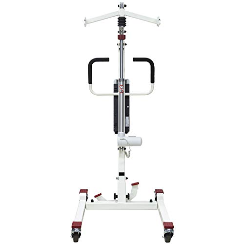 Prowinch Portable Electric Patient Lifter 400 lbs. Medical Body Lifter and Transport with Full Size Polyester Harness - Thumbnail 4