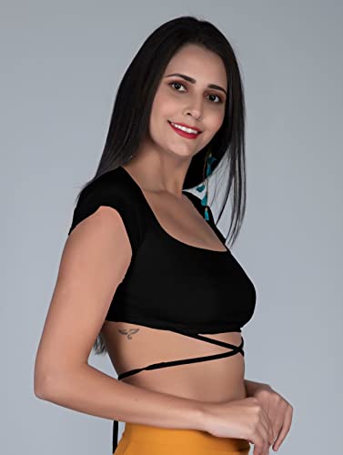 Image of A4300 Blouse Crop Top for Women