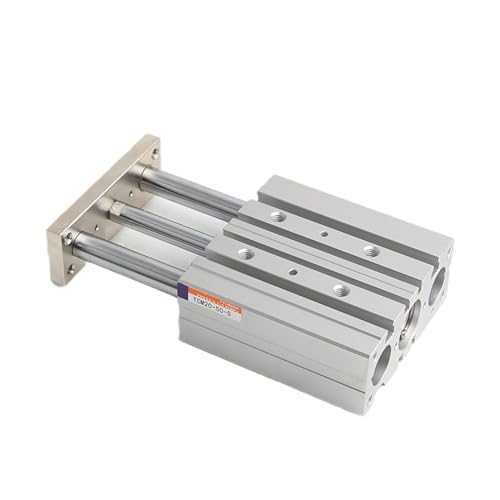 Cilindro neumático de guía compacto DEBLAN TCM12 con carrera de 60mm 5