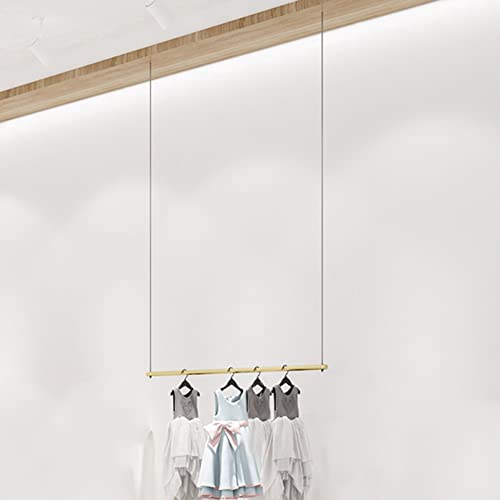 Perchero de altura ajustable para vestidos de novia montado en la pared, estante comercial para centro comercial, tienda de compras, estante de exhibición