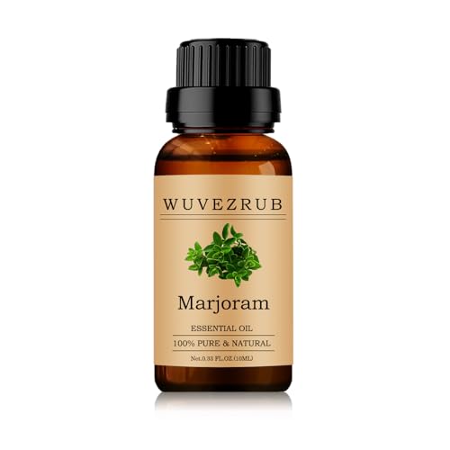 Marjoram Essential Oil 10ML - 100% Pure and Natural for Aromatherapy Diffuser - 0.33 Fl Oz