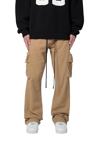 mnml Men's Drawcord Flare Cargo Pants