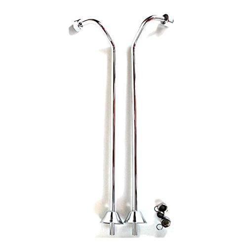 Claw Foot Bath Tub Water Supply Lines KIT chrome clawfoot set 1/2" SALE