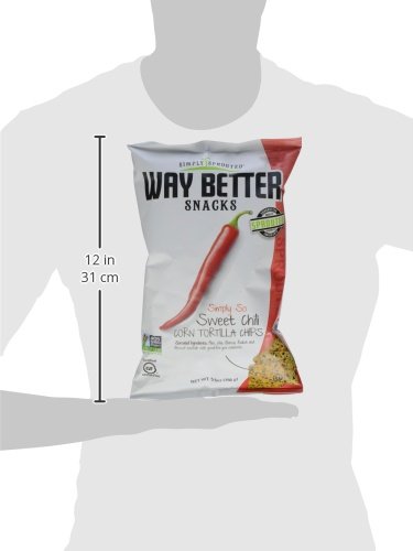 Way Better Snacks Tortilla Chips, Sweet Chili, 5.5 Ounce #TOP4