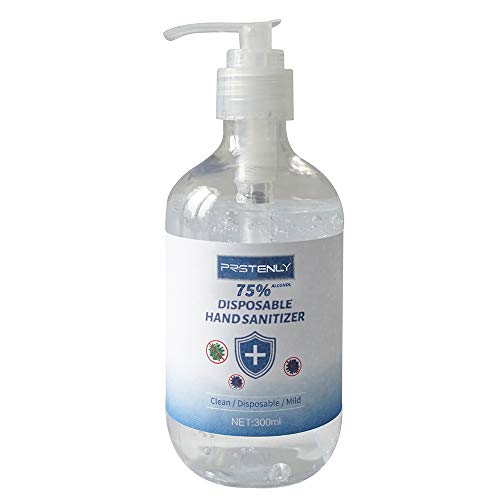 PRSTENLY 300ml Advanced Hand Sanitize, 75% Alcohol Content, With 99.99% Cleaning Effect, A Mild Solution Suitable for Home Use (300ML)