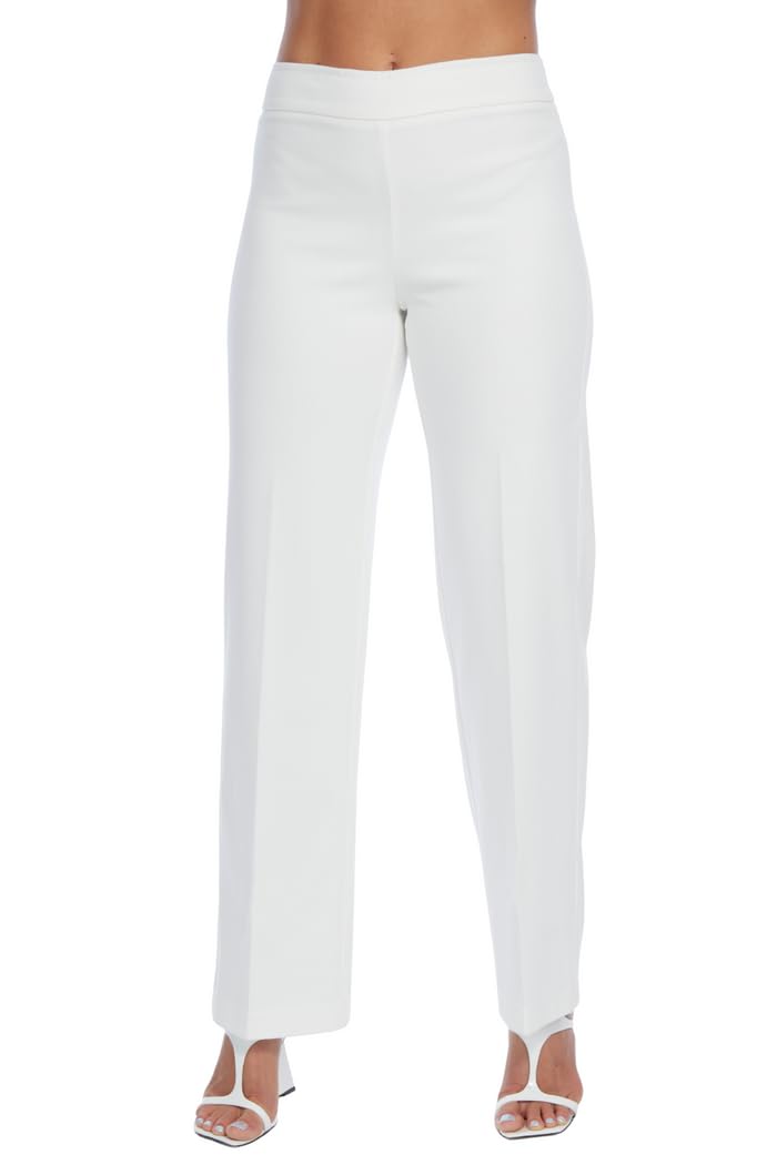 LIOR Womens Mini Wide Pull On Soft Twill Cotton Denim Pant Stella