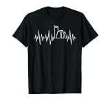 Werkzeug Herzschlag Handwerker Schreiner Tischler Geschenk T-Shirt