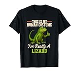 Lizard Human Costume Tee Funny Reptile Lover Gifts