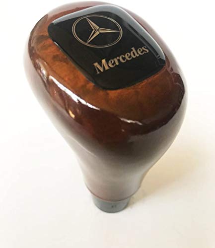 for Mercedes Wood Gear shıft knob W202 W208 W209 W210 W220 R170 W163-ML302-ML420 Wood-Walnut