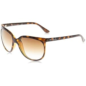 Ray-Ban 0rb4126 710/51 57 Montures de Lunettes, Marron (Light Havana/Crystal Brown Gradient), Femme