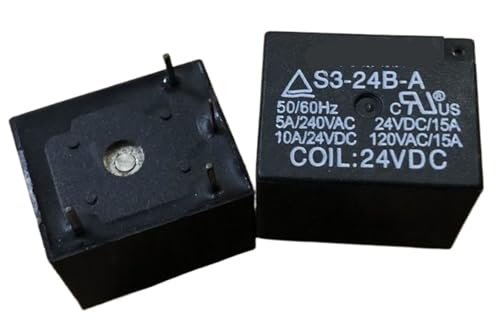 Relais 4 broches S3-24B-A 24V-5A pour circuit électronique T73-1A