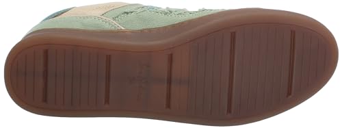 Sam Edelman Women's Jayne Sneaker Washed Palm/Linen/Turquoise 5 Medium4