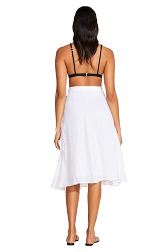 Women's Swimwear EcoLinen Lana Linen Wrap Skirt Swimsuit Cover Up3