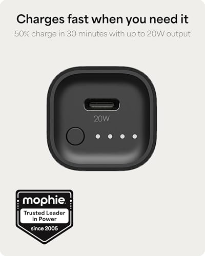 Image of Mophie Powerstation Fast 5,000mAh Power Bank |Portable | 20W, Single-Device