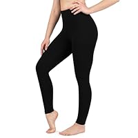 Cotton Leggings No Pockets Size 4, Height: 5'6" - 5'9" | 27" Inseam Black