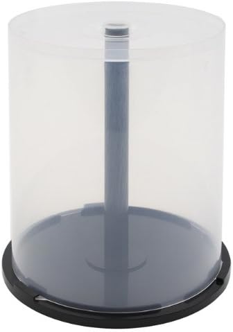 Vinpower Digital 12 PC OF EMPTY CD DVD Blu-ray Disc CAKE BOX Spindle -100 Disc Capacity
