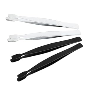 Veemoon Präzisions-Pinzetten Set 4-teilig