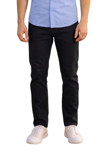 Image of Louis Philippe Men's Smart Fit Stretch Fabric for Comfort Premium Wash Aesthetic Authentic Twill and Durable Jeans