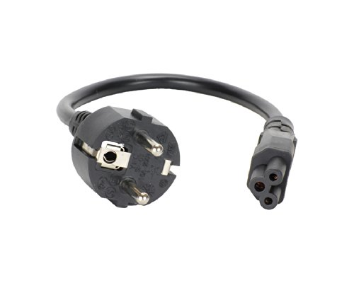Cable de alimentación Corto (30 cm) IEC 320-C5 Cover