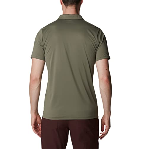 Image of Columbia Men's Solid Regular Fit Hike Polo