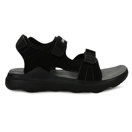 Image of Campus Men's GC-04 Sandals BLK /WHT -6UK /India 1Pair