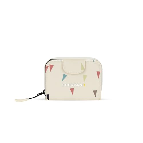 Image of Sherpani Barcelona, Nylon Bifold Zipper Pocket Wallet for Women, Travel Bag, RFID Protection