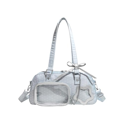 Sac itabag transparent Harajuku pour femme : protégez et affichez vos pin's d'anime