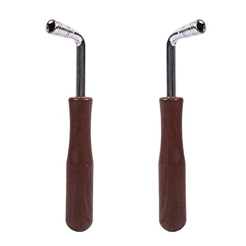 2 Pcs Piano Tuning Wrench, L-shape Piano Tuner Spanner Piano Square Wrench Piano Tuner Spanner Tool